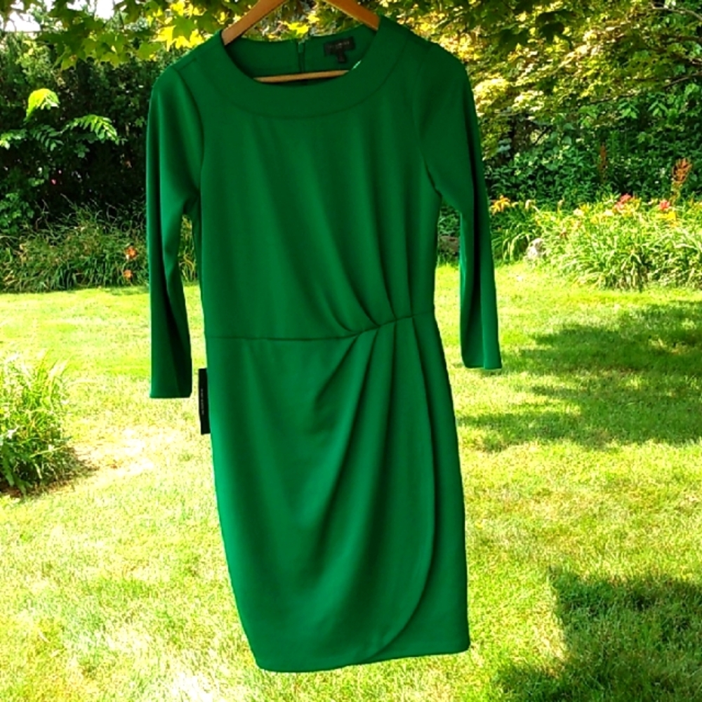Professional Dress Beautiful Green Office Conservative Classic